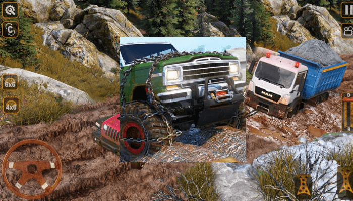 4wheel Single Player Mountain Car Sim Games Gamiroid